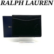 Ralph Lauren Pass Case Leather Black