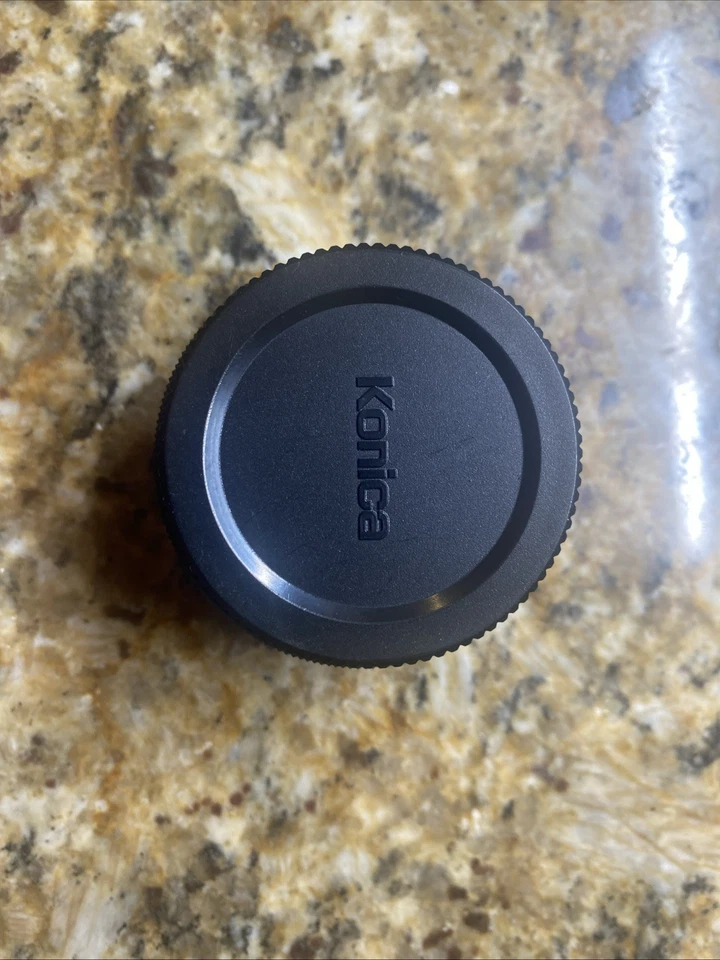 Bom adaptador de lente macro AR vintage Konica - Imagem 4 de 4