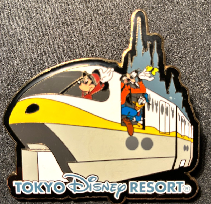 Disney Pin Monorail Tokyo Resort Special Event Limited ED Only 100 Pins