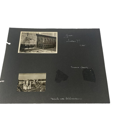 Vintage 1960s Europe Travel Scrapbook Pages Photo Album Germany Switzerland Lot