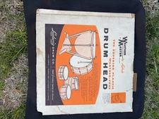 NOS Ludwig 13" Vintage Weather Master Snare Side/Resonant Drum Head