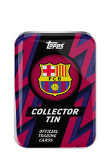2025/26 TOPPS FC BARCELONA Collectors Tin (35 Cards) UEFA Soccer Brand New QTY