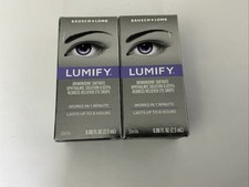 BAUSCH LOMB LUMIFY 2 BOXES 0.08-OZ REDNESS RELIEVER STERILE EYE DROPS EXP 09/26