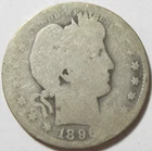 1896-O Barber Quarter - 90% Silver - #1110846-