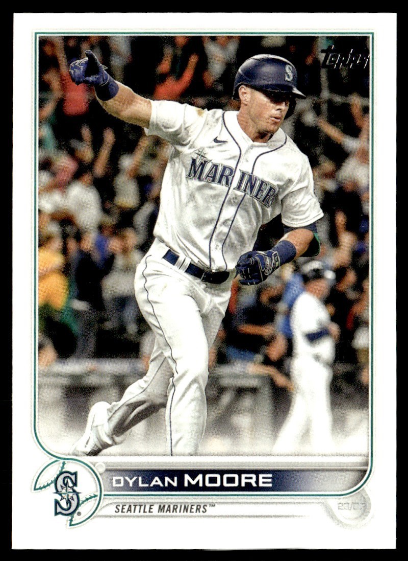 2022 Topps Dylan Moore Seattle Mariners #567