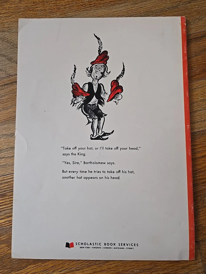 Vtg Mcm Dr. Seuss Book Lot, Cat In The Hat,  500 Hats, Beginner Book Dictionary - Image 3 of 4