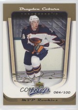 2005-06 Upper Deck MVP MVP Rookies MVP Gold 64/100 Braydon Coburn #427 16ez