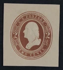 CKStamps: US Cut Square Stamps Collection Scott#U268 Unused LH NG