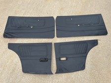 1970- 1973 Datsun 510 Door Panel Set 2-door Oem Black Quarter Trim
