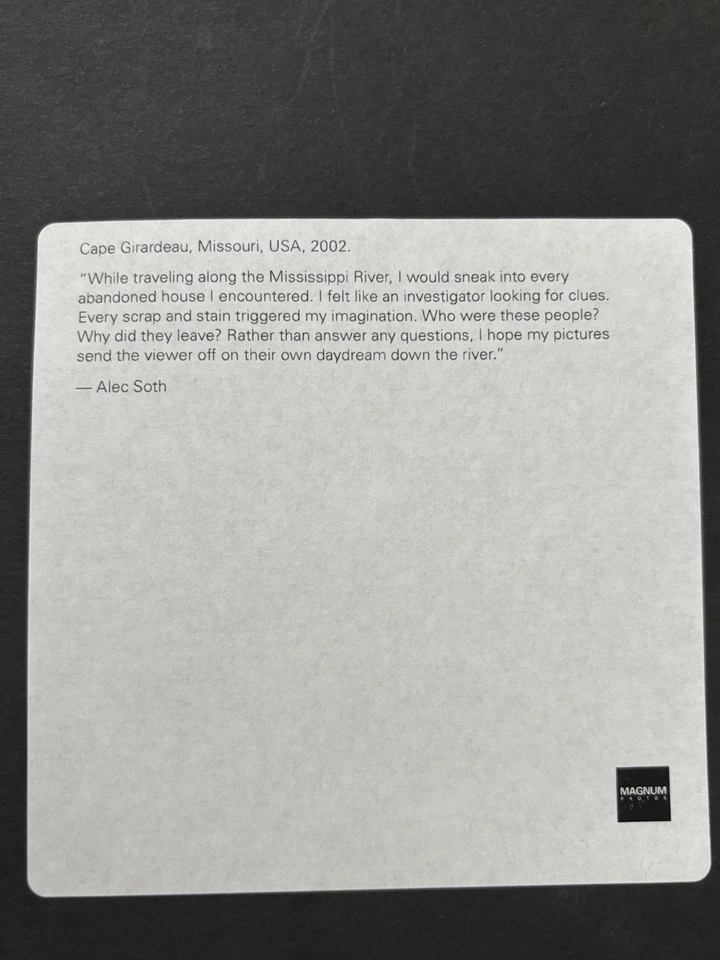 Estampa cromogênica Alex Soth Sleeping By The Mississippi - Imagem 3 de 3