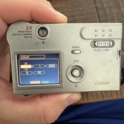 Casio EXILIM S2 2.0MP Digital Camera - Silver for sale online | eBay