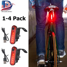 Waterproof Rear Bicycle Lights Rechargeable LED Bike Tail Light for Safe Riding