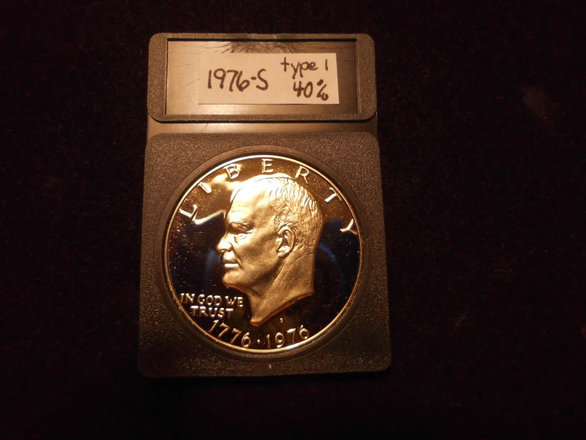 25+ Silver Proof 1976 Eisenhower Dollars (1971-1978) for sale