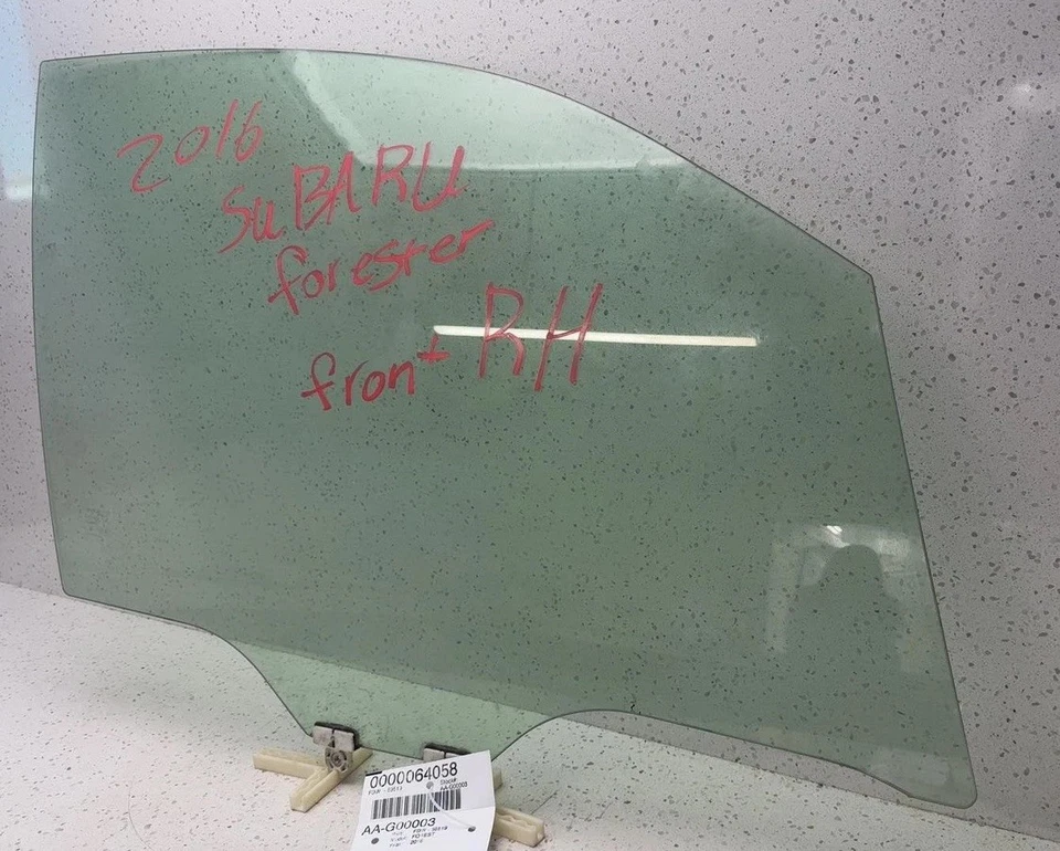 14 15 16 SUBARU FORESTER Front Door Glass/window Subaru Right Foto 3 de 4
