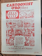 1978 CARTOONIST PROfiles #40  JOHN ROMITA JIM DAVIS Garfield MORT WALKER ++