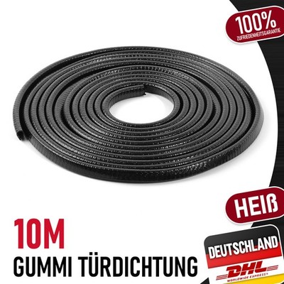 Schwarze Kantenverkleidung U-Kanal-Gummidichtung Autotürkantendichtungsstreifen