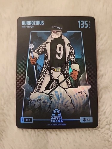 2024 1st Edition Bo Jackson Battle Arena Joe Burrow Burrocious Ice Battlefoil