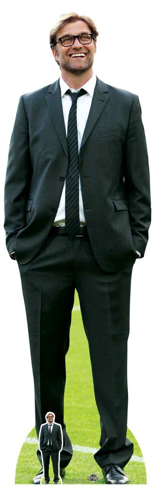 Jurgen Klopp Football Manager Lifesize and Mini Cardboard Cutout / Standup