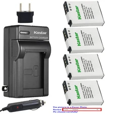 Kastar Battery AC Charger for Nikon EN-EL12 ENEL12 & Nikon MH-65 MH65 MH-65P