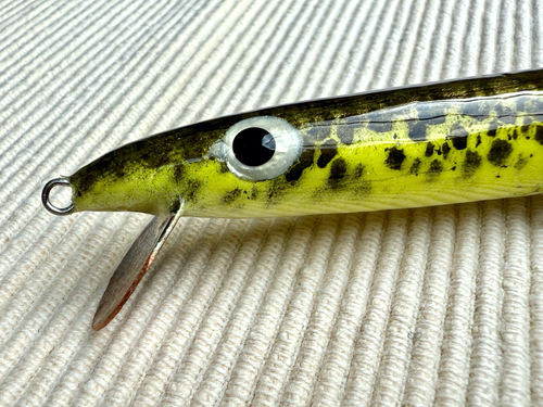 Handgefertigter Wobbler 2 tlg. Original Peter Biedron ca. 16 cm !!! - Bild 9 von 9