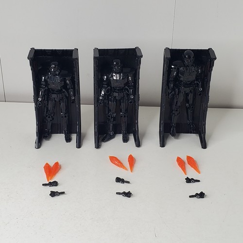 Star Wars Vintage Collection Deluxe Dark Trooper Action Figure Lot Of 3 Sets