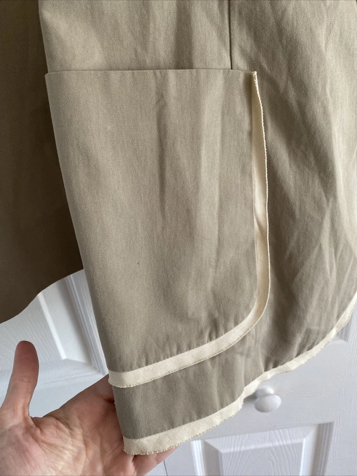 Chaqueta Blazer Gianfranco Ferre Para Mujer EU 56 2XL Tostada Italia Corpcore Tranquila Lujo Foto 4 de 4