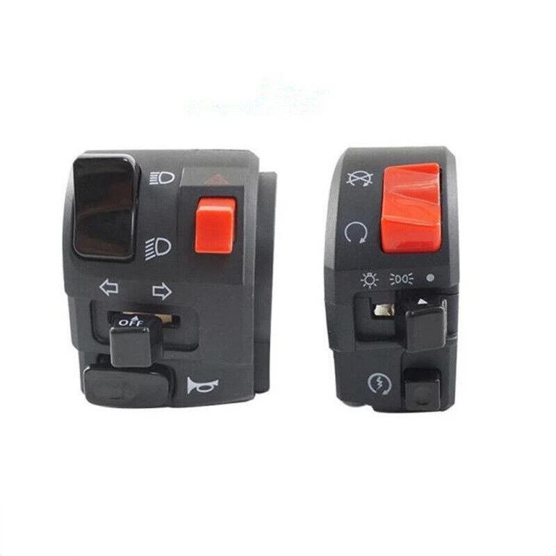 7/8"22mm Motorcycle Handlebar Controll Switch Left Right For Horn Turn Signal×1 - Image 2 of 4