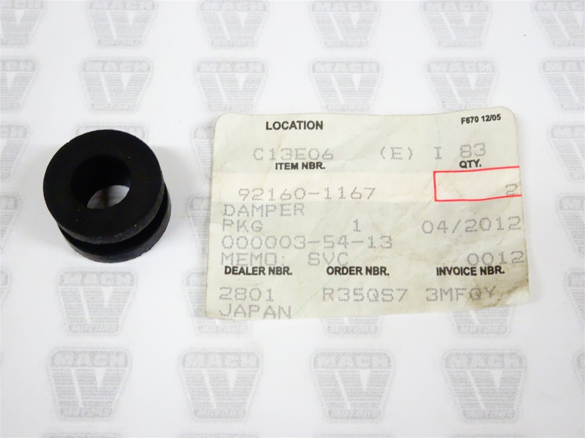 Kawasaki NOS NEW 92160-1167 Damper BR EX KL KLE KLZ KSF | eBay