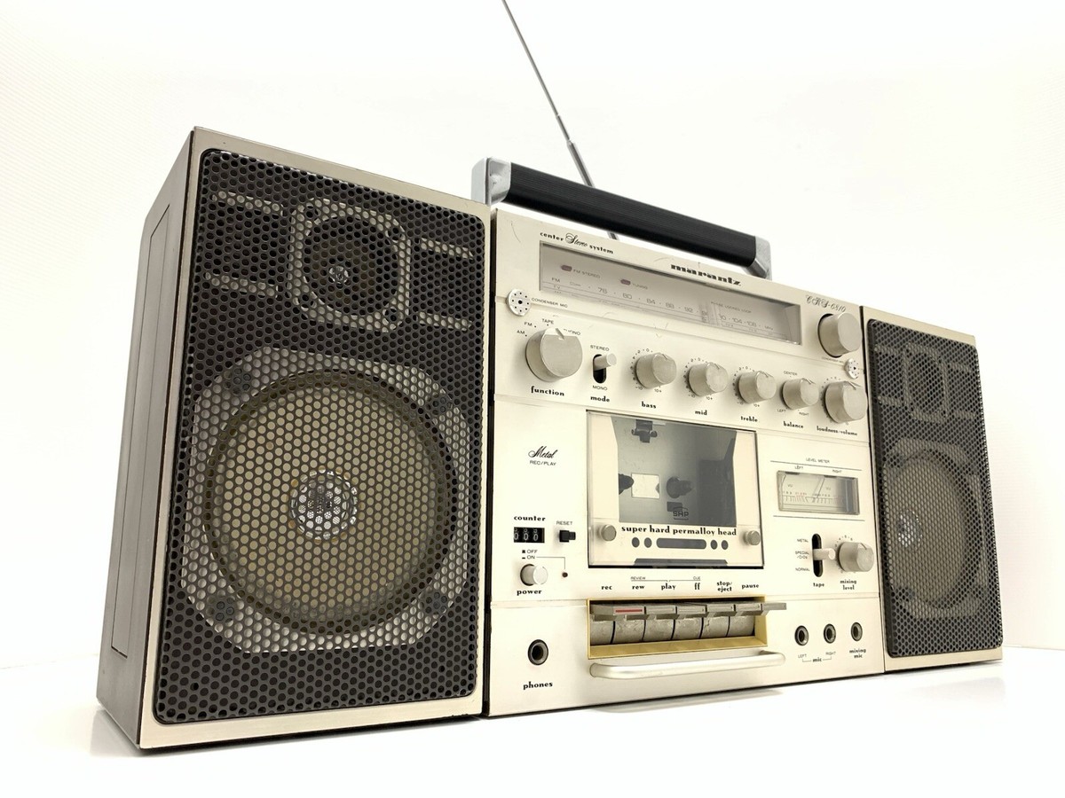 Marantz CRS 6810 Rare Boombox Stereo Radio Cassette Vintage