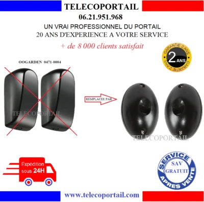 PHOTOCELLULES, JEU DE CELLULE COMPATIBLE PORTAIL OOGARDEN IUMIN LEIUM 0471-0004 - Photo 1/4