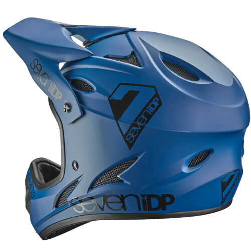 7 Protection 7iDP M1 Full Face Mountain Bike Helmet ABS - Diesel Blue