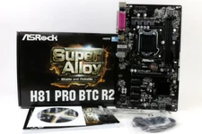 ASRock H81 Pro BTC R2.0 Intel Mining Motherboard | Brand New, Fast Ship!