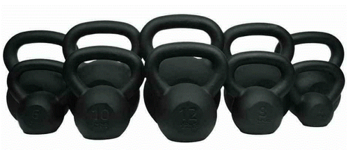 Cast Iron IRON STRENGTH Kettlebells, 8kg - Picture 2 of 2