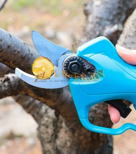 28mm Branch Cutter Trimmer Electric Garden Pruning Shears Scissors Tools Kit NEW - Picture 4 of 10