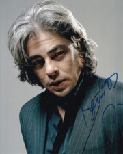 BENICIO DEL TORO signed autograph 20x25cm CHE in person autograph ACOA