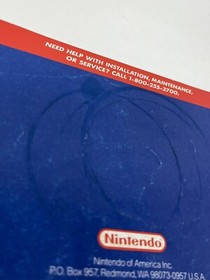 Punch-Out NES NES Nintendo Folleto de Instrucciones Manual Aut&eacute;ntico y Original