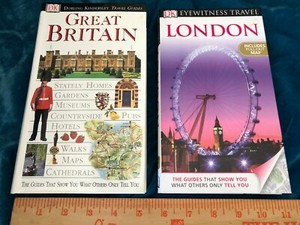 LOT 2 DK TRAVEL GUIDE BOOKS LONDON & GREAT BRITAIN $60 VALUE! | eBay