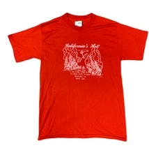 Vintage Single Stitch California Fire T Shirt 90s Capital Athlete Size Large L