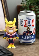 All Might Funko POP! Soda My Hero Academia Common Vinyl Figure *Sealed in Bag*