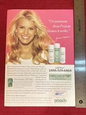 Actress Jessica Simpson for Proactiv Solutions 2007 print ad - Great to frame!