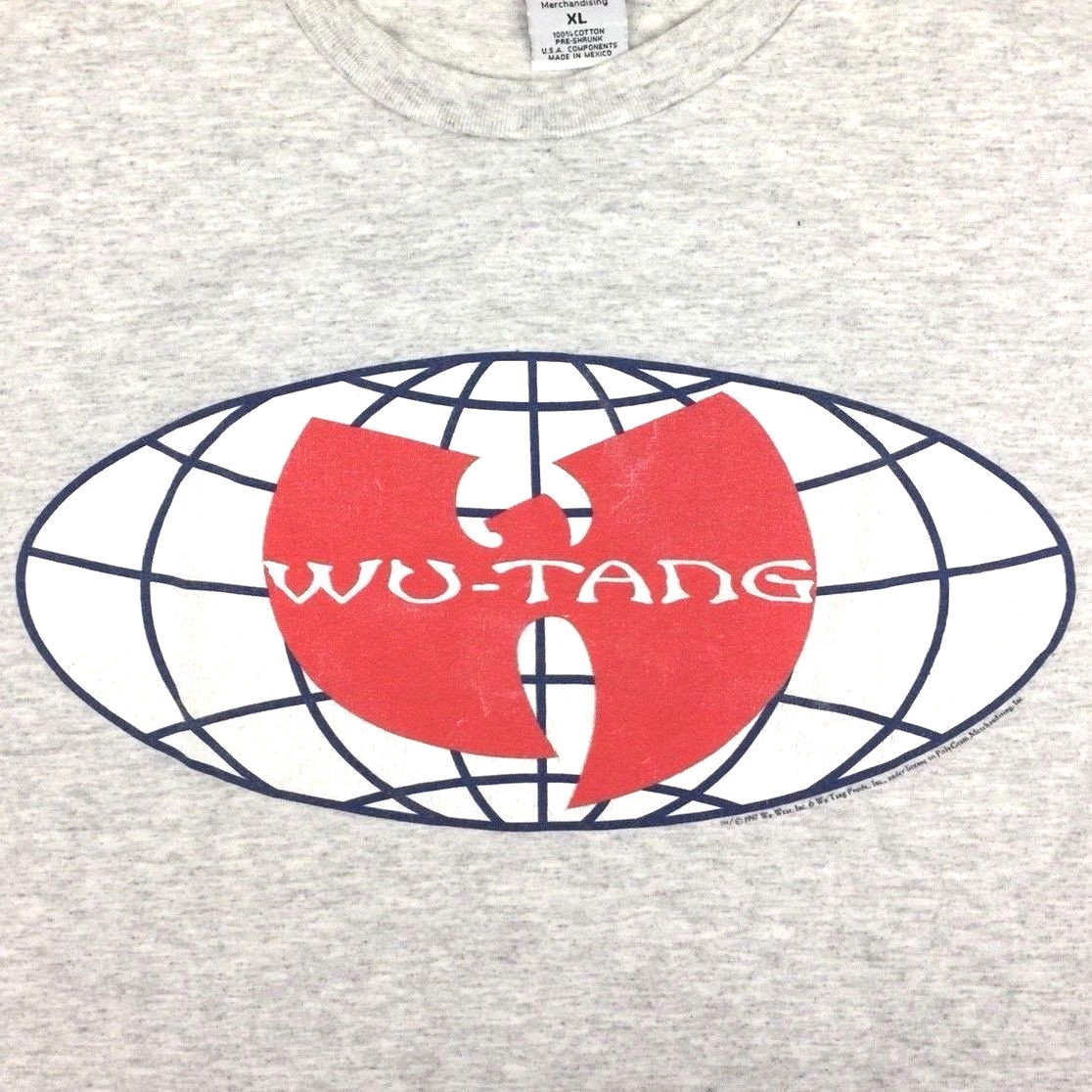 Vtg 90s Wu Tang Clan T-Shirt PolyGram 1997 Wu Wear Rap Hip