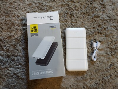 Portable Power Bank 10000mAh Fast Charge Battery Backup For ANDROID - READ DESC!