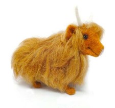 Zestaw filcowania igłowego The Crafty Kit Company 'Highland Cow'