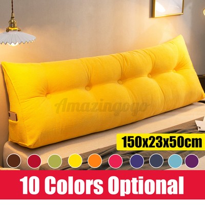 large triangular pillow