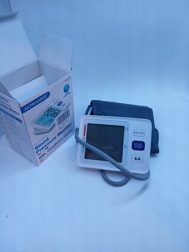 ALPHAMED Upper Arm Electronic Blood Pressure Monitor Model U85H - Picture 2 of 10
