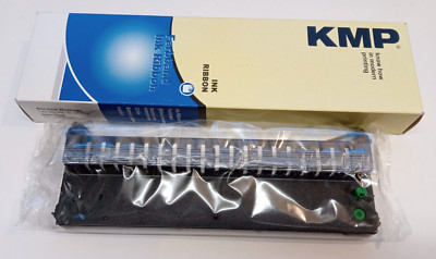 1x KMP NYLON Black 11mm Farbband Ribbon Kassette für Olivetti PR4