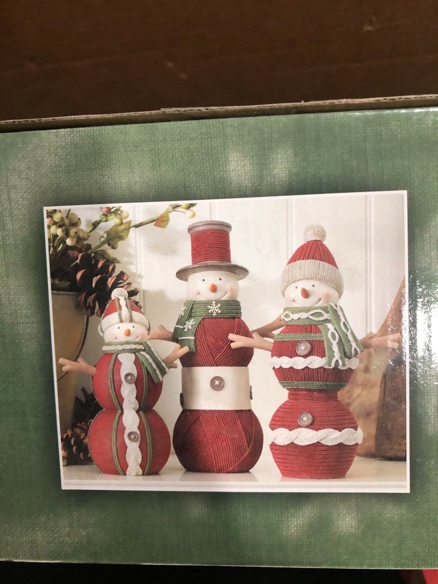Costco Snowman Family Figures 10