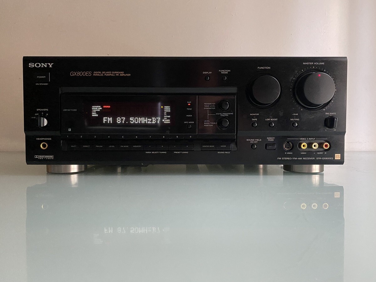 Sony STR-GX800ES A/V Surround Receiver Made in Japan | eBay