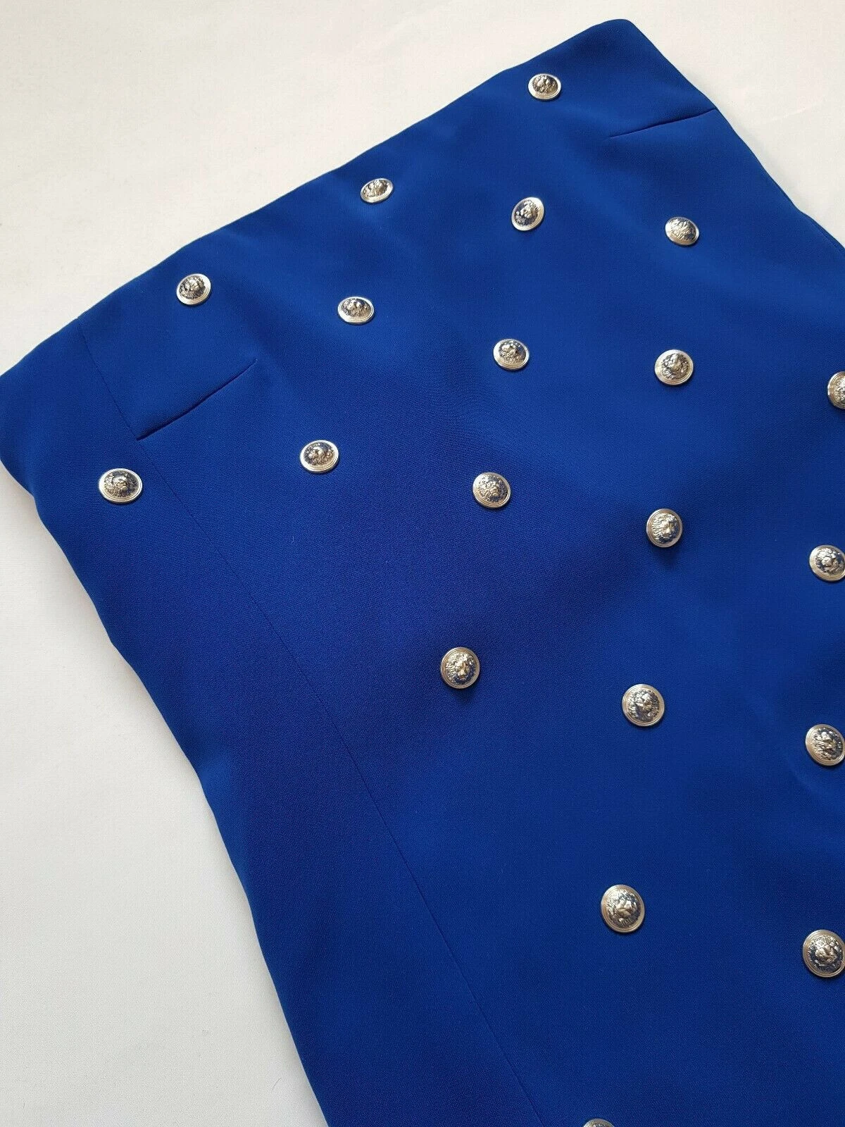 Abito da donna versus Versace colore argento leone taglia IT 40 UK 8 nuovo