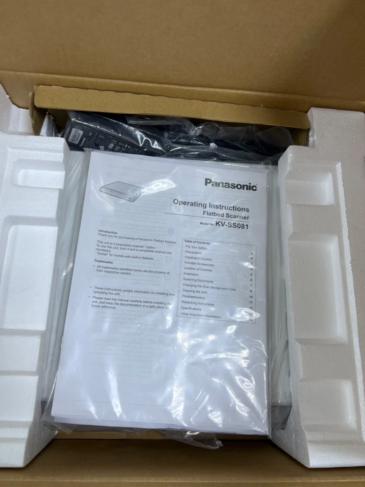Panasonic KV-SS081 Flatbed Scanner BRAND NEW - Image 4 of 4